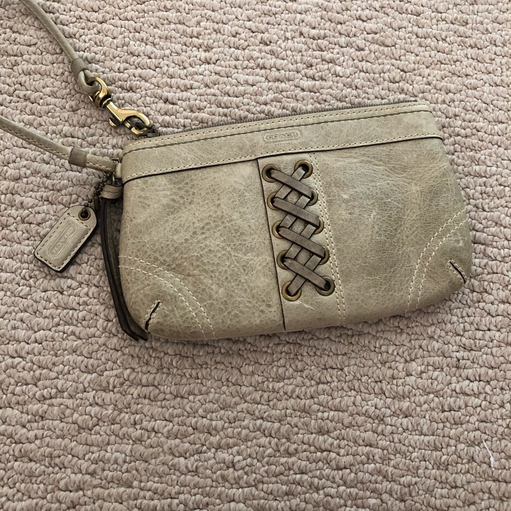 Coach wristlet